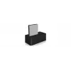 ICY BOX IB-112StU3-B USB 3.2 Gen 1 (3.1 Gen 1) Type-B musta