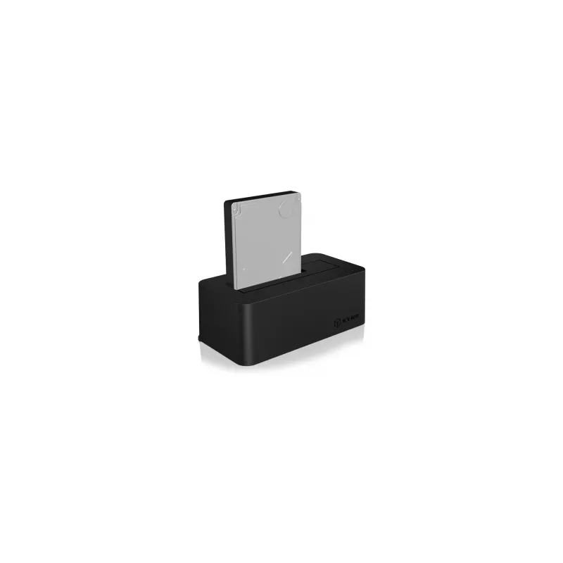 ICY BOX IB-112StU3-B USB 3.2 Gen 1 (3.1 Gen 1) Type-B musta