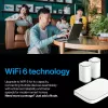 Linksys Velop Micro 6 Mesh -järjestelmä – Dual-Band WiFi 6 AX3000 (3 kpl:n pakkaus)