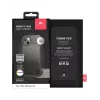 Hama Robust Real Carbon puhelinkotelo 15,5 cm (6,1 tuumaa) kotelo musta