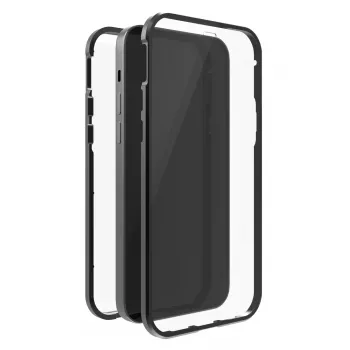 Hama 360° Glass puhelinkotelo 15,5 cm (6,1 tuumaa) kotelo musta, läpinäkyvä