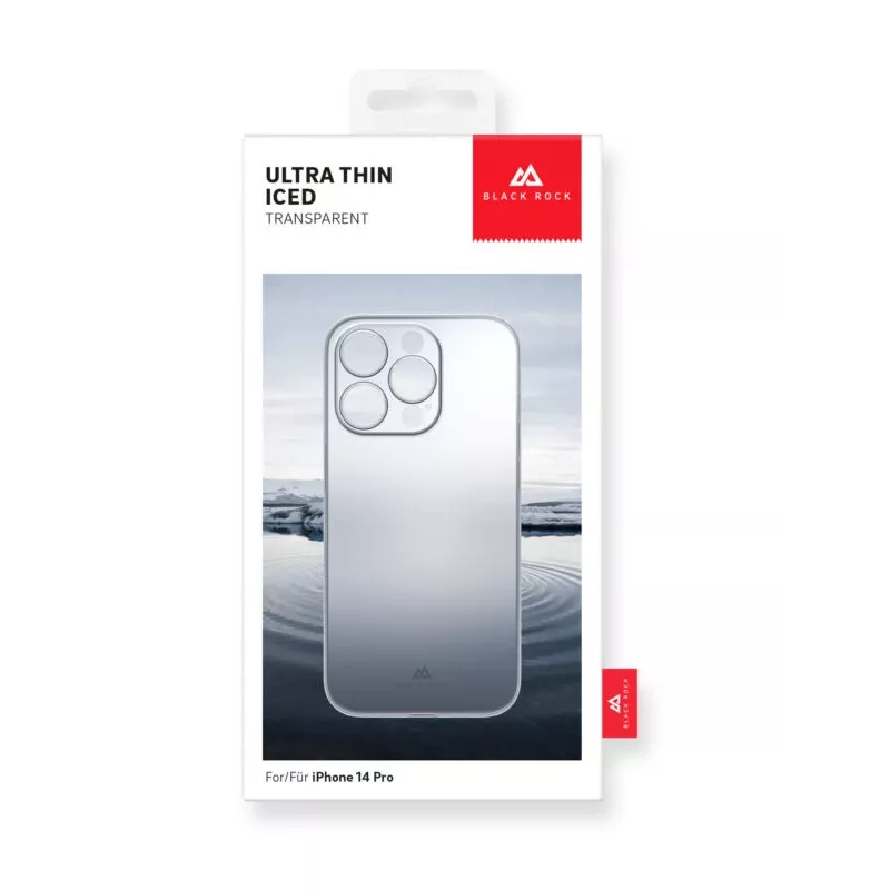 Hama Ultra Thin Iced puhelinkotelo suojus läpinäkyvä iPhone 14 Pro