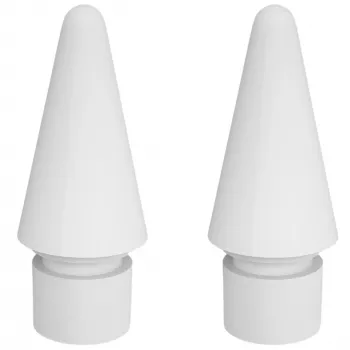 DEQSTER Lite varakärjet – 2 kpl:n pakkaus, kärki, valkoinen, polyvinyylikloridi (PVC), DEQSTER Pencil Lite, Kiina, 15,1 mm