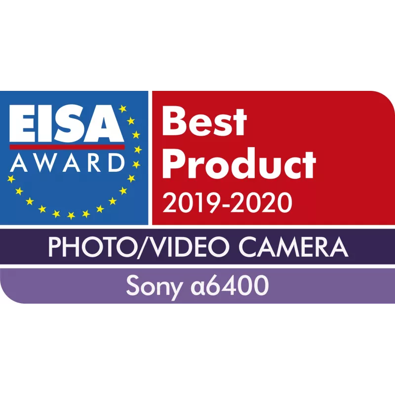 Sony α 6400 + SEL18135 MILC 24,2 MP CMOS 6000 x 4000 pikseliä musta