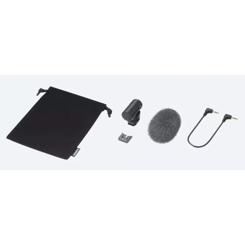 Sony ECM-G1 mikrofoni musta digitaalikameran mikrofoni