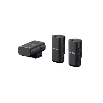 Mikrofoni Sony ECM-W3 musta digitaalinen kameramikrofoni
