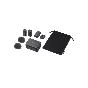 Mikrofoni Sony ECM-W3 musta digitaalinen kameramikrofoni