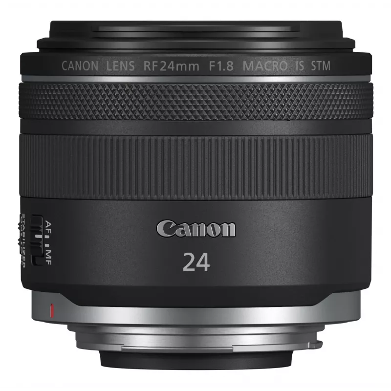 Canon Wide-Angle RF 24 mm F1.8 Macro IS STM kameraobjektiivi, musta
