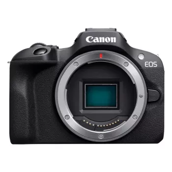 Peilitön kamerarunko Canon EOS R100, 24,1 MP CMOS, 6000×4000, 4K, musta