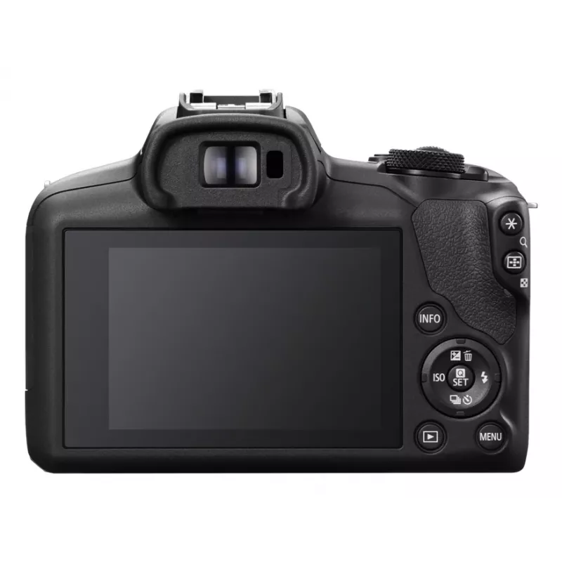 Peilitön kamerarunko Canon EOS R100, 24,1 MP CMOS, 6000×4000, 4K, musta