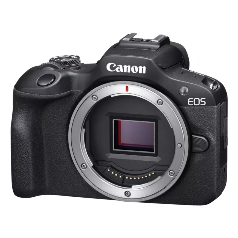 Peilitön kamerarunko Canon EOS R100, 24,1 MP CMOS, 6000×4000, 4K, musta
