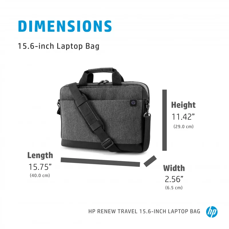 HP Renew Travel 15,6 tuuman kannettavan tietokoneen laukku