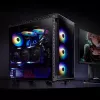 PC-kotelo XPG BATTLECRUISER Midi Tower musta