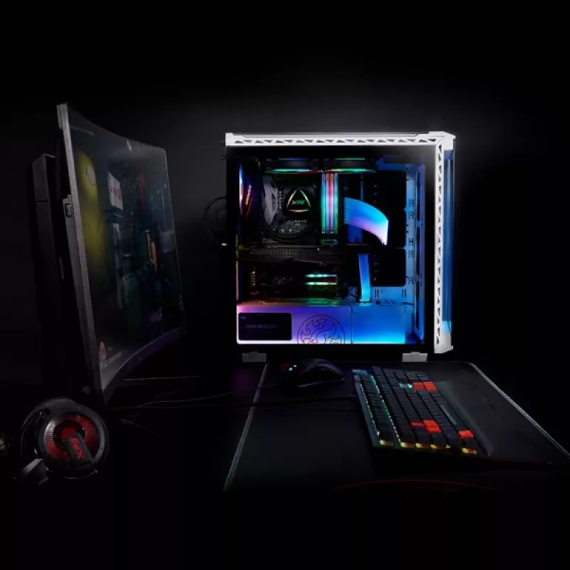 PC-kotelo XPG BATTLECRUISER Midi Tower musta