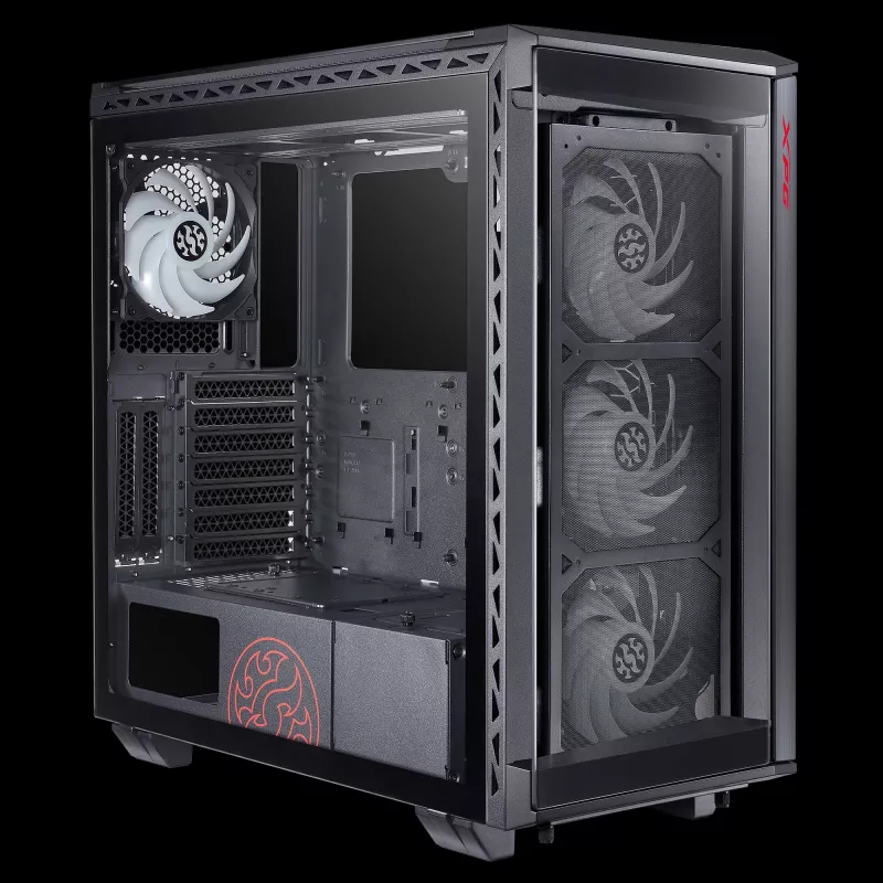 PC-kotelo XPG BATTLECRUISER Midi Tower musta