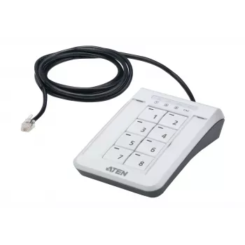 ATEN 2XRT-0021G muu syöttölaite näppäimistö RJ-11 musta, harmaa, valkoinen