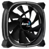 Aerocool ASTRO12 PC-tuuletin 12cm LED RGB tärinänvaimennus 6 Pins musta