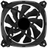 Aerocool ASTRO12 PC-tuuletin 12cm LED RGB tärinänvaimennus 6 Pins musta