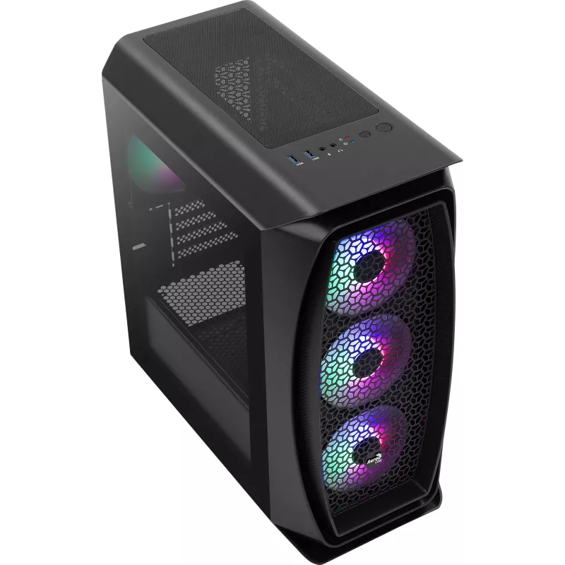 Aerocool Aero One Mini Frost Mini Tower musta