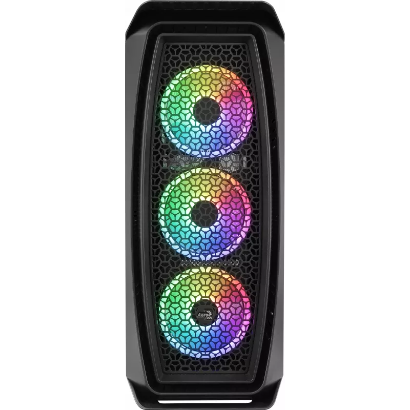 Aerocool Aero One Duo ATX-tietokonekotelo 4x ARGB-tuuletin 12 cm + etusäleikkö