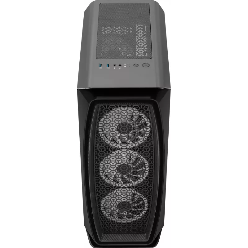 Aerocool Aero One Duo ATX-tietokonekotelo 4x ARGB-tuuletin 12 cm + etusäleikkö
