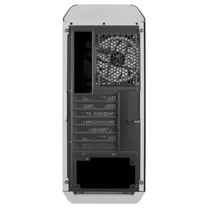 Aerocool AEROONEDUOWHV1 pelikotelo ATX 4xARGB-tuuletin valkoinen
