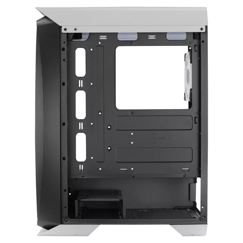 Aerocool AEROONEDUOWHV1 pelikotelo ATX 4xARGB-tuuletin valkoinen