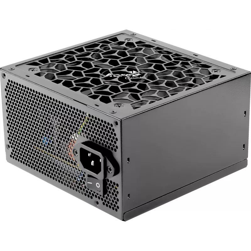 Tietokoneen virtalähde AEROCOOL AEROB750 750W 80 PLUS Bronze ei-modulaarinen 230V hiljainen musta