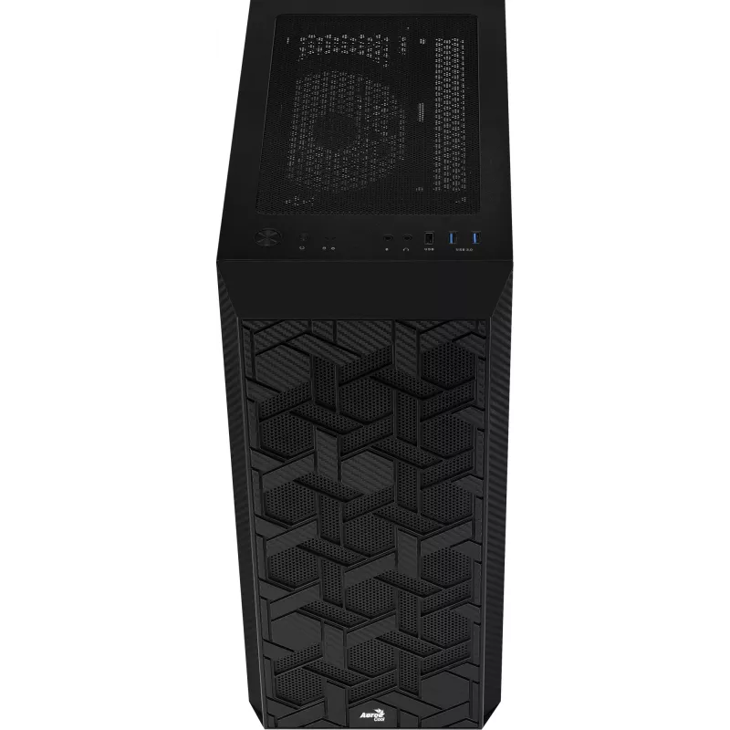 Aerocool Hive FRGB Midi Tower musta