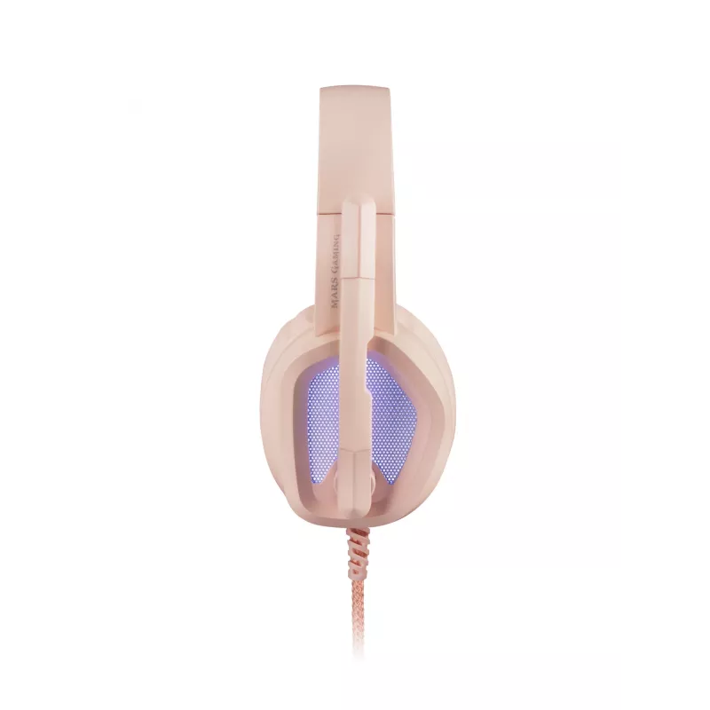 Mars Gaming MH320 kuulokemikrofoni johdollinen panta USB Type-A pinkki