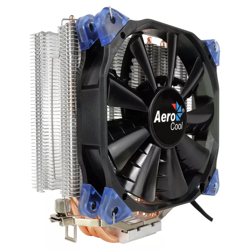 Aerocool VERKHO4 tietokoneen jäähdytysjärjestelmä prosessorijäähdytin 12 cm