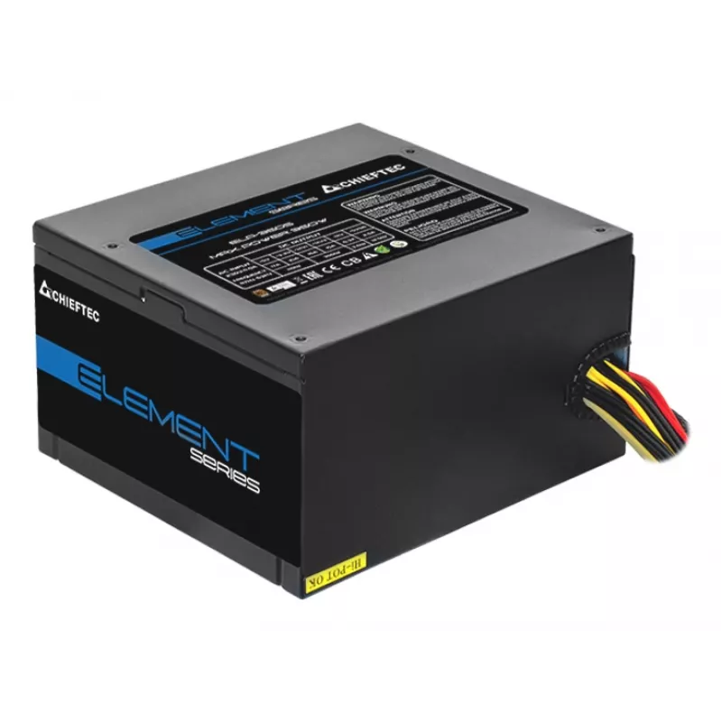 Chieftec ELP-500S virtalähde 500 W 20+4 Pin ATX PS/2 musta