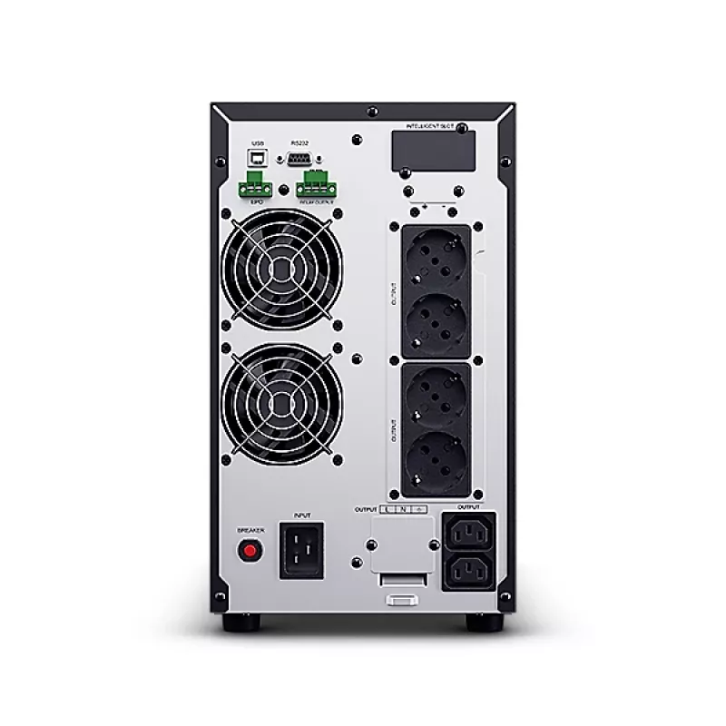 CyberPower OLS3000EA-DE UPS kaksoismuunnin (online) 3 kVA 2700 W 7 AC-lähtöä