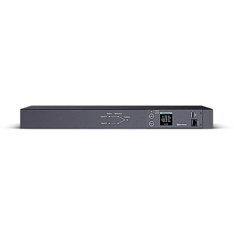 CyberPower PDU24005 virranjakoyksikkö (PDU) 10 AC-lähtöä 1U musta