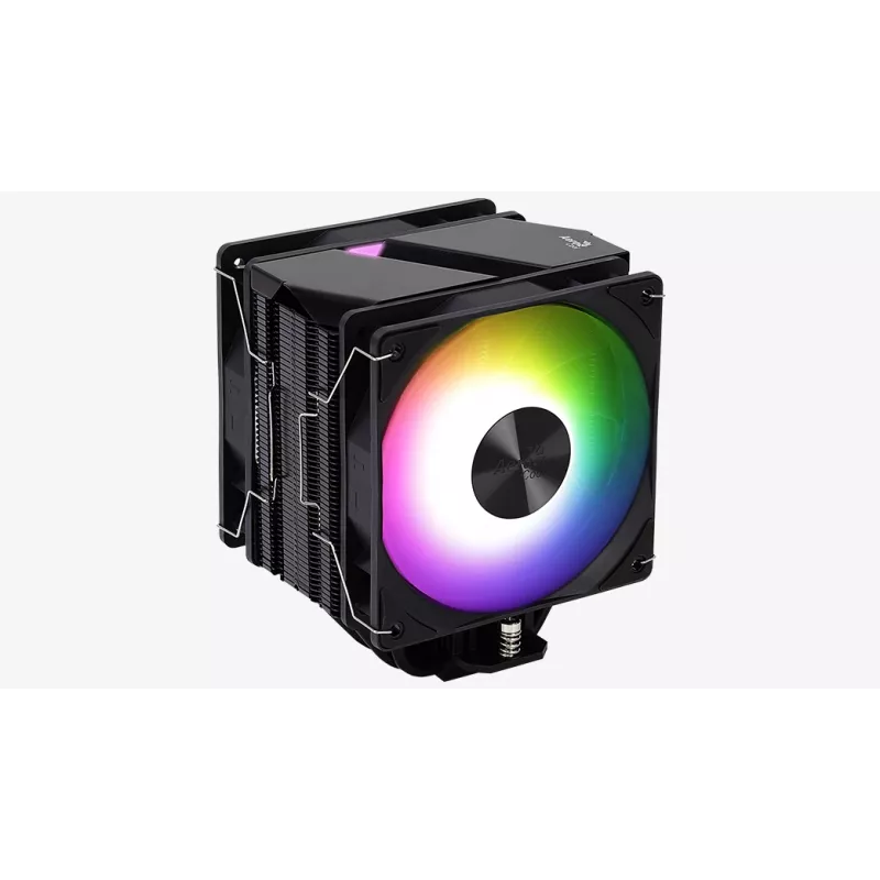 Aerocool Rime 4 Dual -prosessorituuletin 12 cm musta 1 kpl