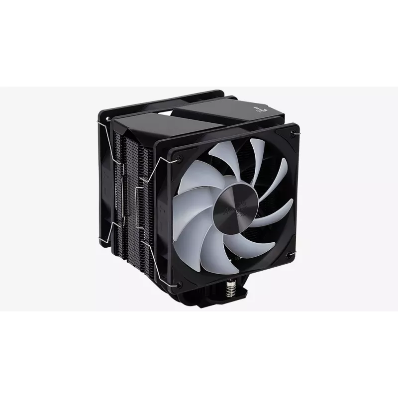 Aerocool Rime 4 Dual -prosessorituuletin 12 cm musta 1 kpl