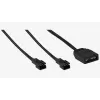 Aerocool Rime 4 Dual -prosessorituuletin 12 cm musta 1 kpl