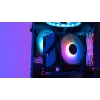 Aerocool Rime 4 Dual -prosessorituuletin 12 cm musta 1 kpl