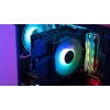 Aerocool Rime 4 Dual -prosessorituuletin 12 cm musta 1 kpl