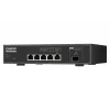 QNAP QSW-L3205-1C4T 4 hallittava 10G Ethernet (100/1000/10000) pöytämalli musta