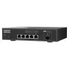 QNAP QSW-L3205-1C4T 4 hallittava 10G Ethernet (100/1000/10000) pöytämalli musta