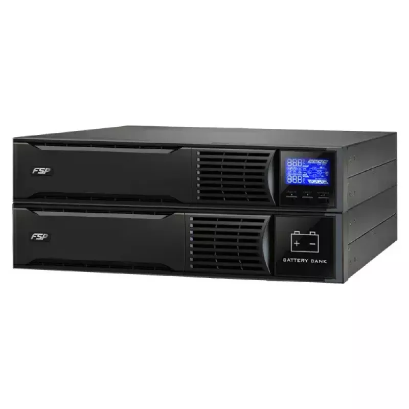 FSP Eufo 3k keskeytymätön virransyöttö (UPS) Line-Interactive 3 kVA 2700 W 8 AC-lähtöä