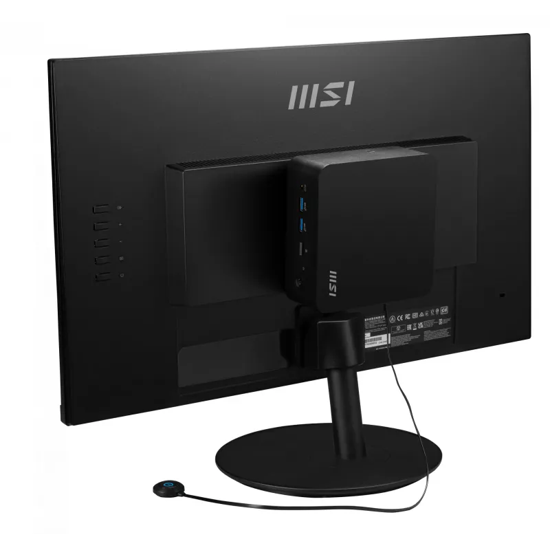 MSI Cubi NUC 1M-012BEU 0,84L-kotelotietokone musta 150U Intel SoC