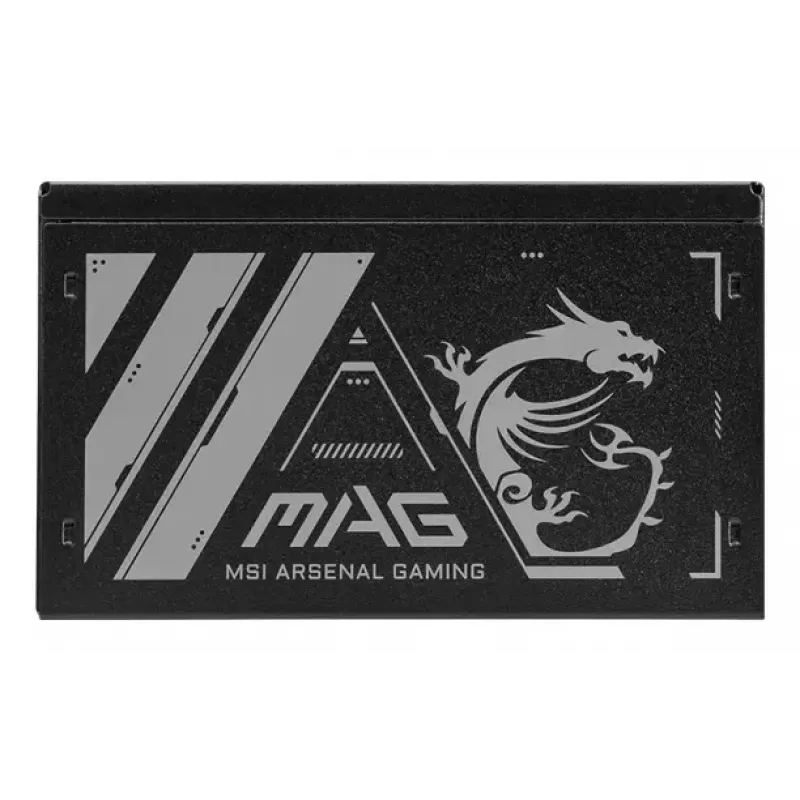 Virtalähde MSI MAG A500N-H 500 W ATX 24-Pin, aktiivinen jäähdytys, musta