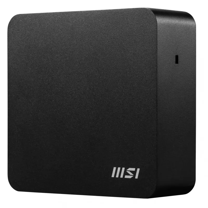 MSI Cubi NUC 13MQG-065BEU 0,84L-PC musta i7-1365U Intel SoC