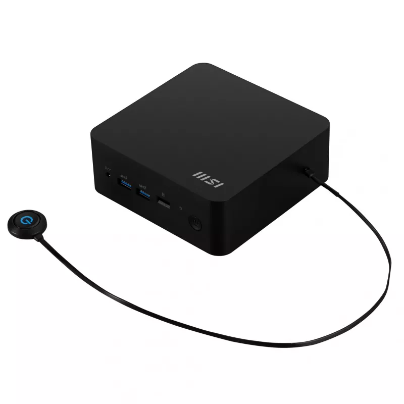 MSI Cubi NUC 13MQG-065BEU 0,84L-PC musta i7-1365U Intel SoC