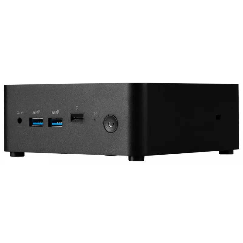MSI CUBI NUC 1MG-244BEU PC/Työasema Barebone 0,84-L-PC musta 100U Intel SoC