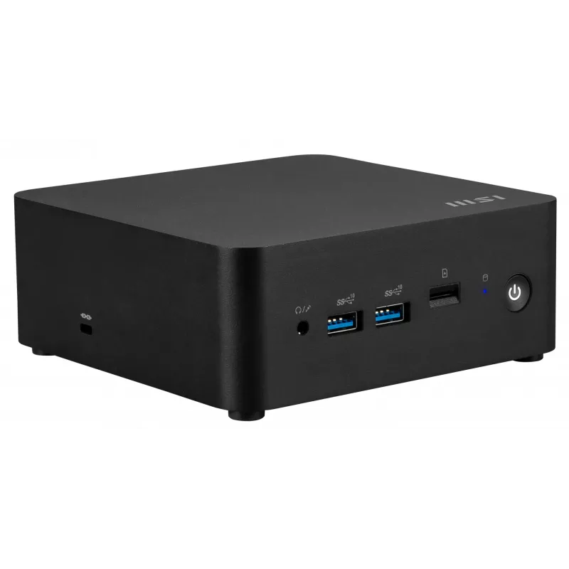 MSI CUBI NUC 1MG-244BEU PC/Työasema Barebone 0,84-L-PC musta 100U Intel SoC