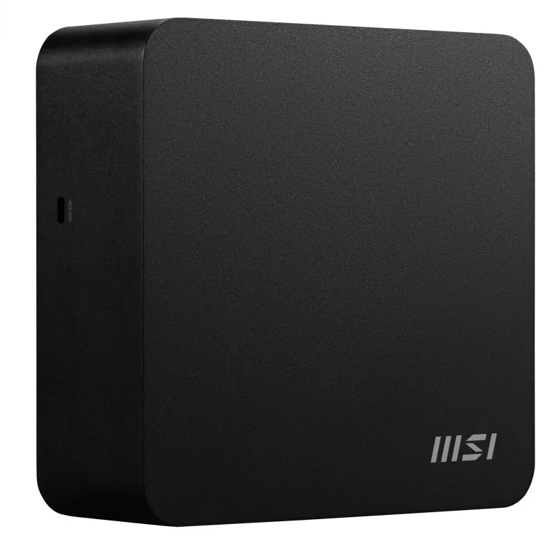 MSI CUBI NUC 1MG-244BEU PC/Työasema Barebone 0,84-L-PC musta 100U Intel SoC
