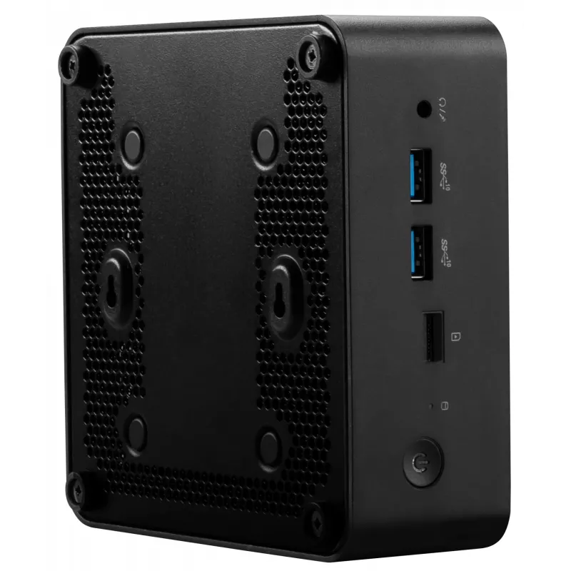 MSI CUBI NUC 1MG-244BEU PC/Työasema Barebone 0,84-L-PC musta 100U Intel SoC